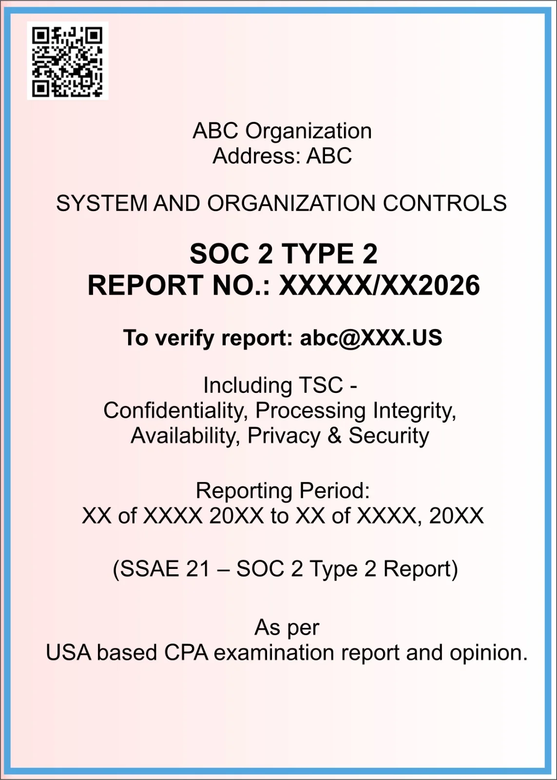 London Cert SOC 2 Certificate